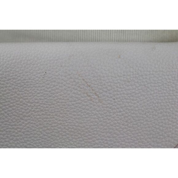 14th & Union PALE PINK GENUINE LEATHER FLAP CHAIN CROSSBODY SHOULDER BAG CLUTCH - Picture 3 of 16